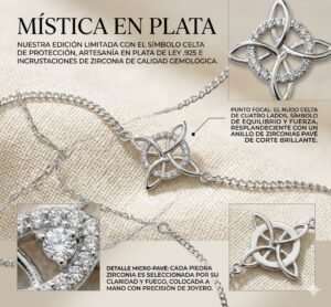 Pulsera Mística: Nudo de Bruja en Plata Ley .925