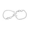 Pulsera Triple Infinito en Plata .925