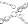 Pulsera Triple Infinito en Plata .925