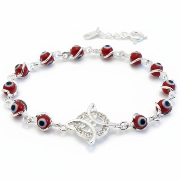 Pulsera Nudo de Bruja con Ojo Turco