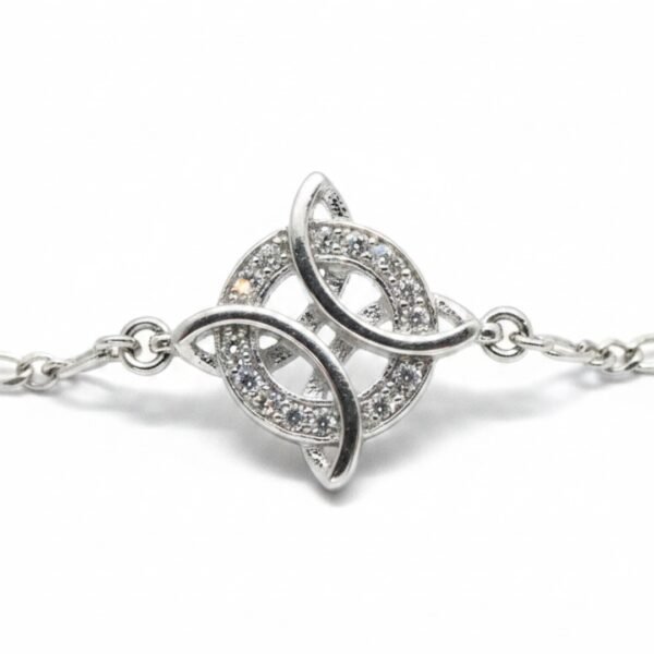 Pulsera Nudo de Brujas en Plata 925