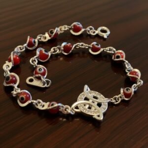Pulsera Nudo de Bruja con Ojo Turco
