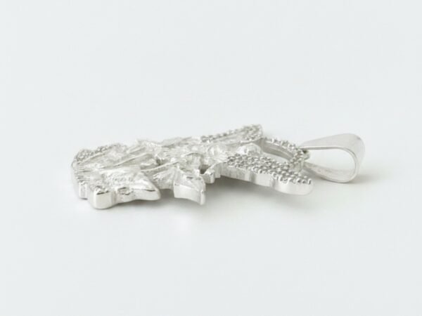 Dije San Miguel Arcángel Plata 925 con Zirconias | Mística Plata