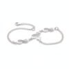Pulsera Triple Infinito en Plata .925, detalle 2