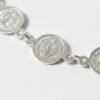 Pulsera de Plata Esotérica, San Benito y Ojo Turco