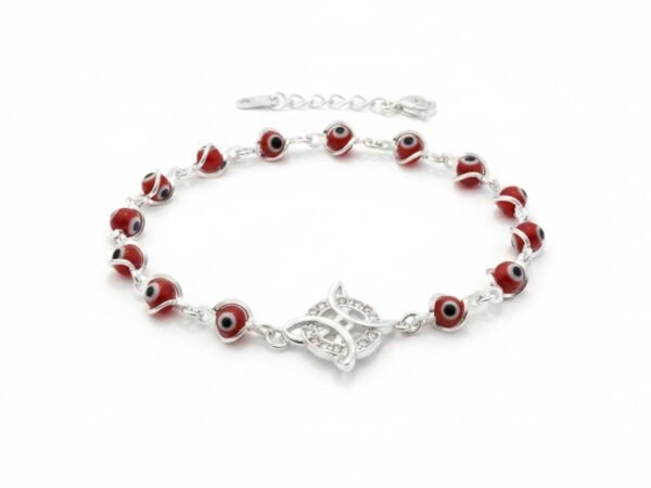 Pulsera Nudo de Bruja con Ojo Turco, detalle 1