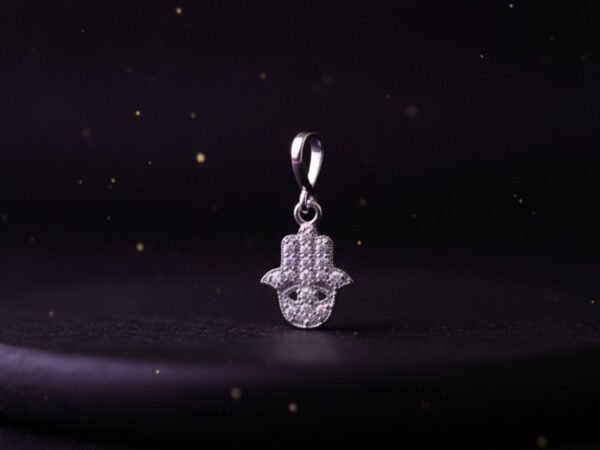 Dije de la Mano de Fátima en Plata .925