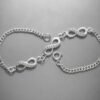 Pulsera Triple Infinito en Plata .925, detalle 13