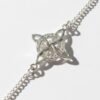 Pulsera Celta Nudo De Bruja de Plata .925