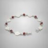 Pulsera de Plata Esotérica, San Benito y Ojo Turco