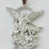 Dije San Miguel Arcángel Plata 925 con Zirconias | Mística Plata