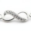 Pulsera Triple Infinito en Plata .925, detalle 3