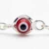 Pulsera de Plata Esotérica, San Benito y Ojo Turco