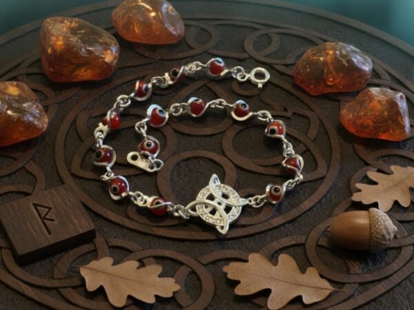 Pulsera Nudo de Bruja con Ojo Turco, vista principal
