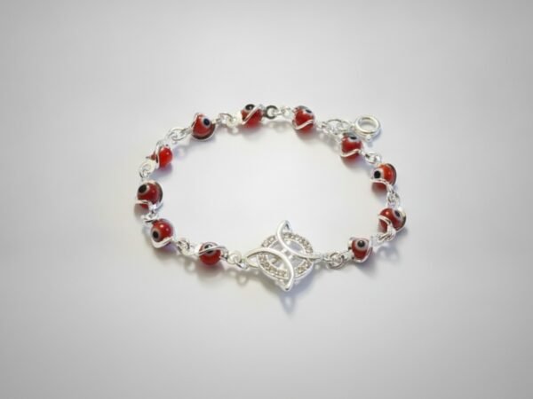 Pulsera Nudo de Bruja con Ojo Turco, detalle 5