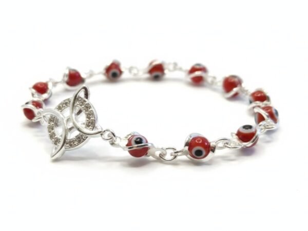 Pulsera Nudo de Bruja con Ojo Turco, detalle 3