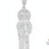 Dije de San Judas Tadeo en Plata .925 y Zirconias
