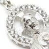 Dije de San Judas Tadeo en Plata .925 y Zirconias