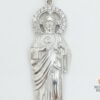 Dije de San Judas Tadeo en Plata .925 y Zirconias