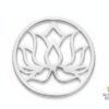 Dije Plata Esterlina 925 Flor De Loto