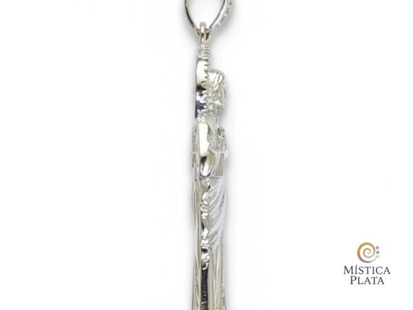 Dije de San Judas Tadeo en Plata .925 y Zirconias