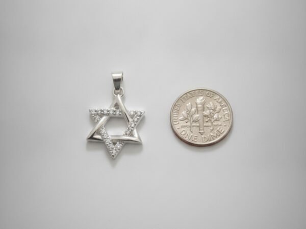 Colgante de Hexagrama en Plata .925
