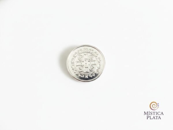 Pulsera de Plata con Medallas Devocionales San Benito