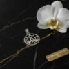 Dije Plata Esterlina 925 Flor De Loto