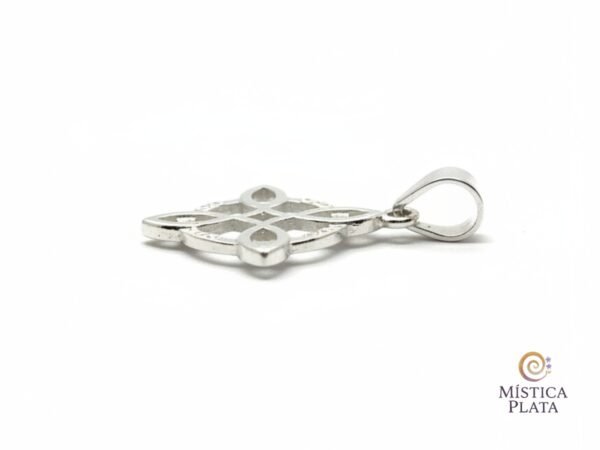 Dije  Místico Nudo de Bruja. Plata 925 Mística Plata