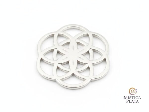 wre1berahe1ldzkhdogs.jpg Plata 925 Amuleto Geometría Sagrada
