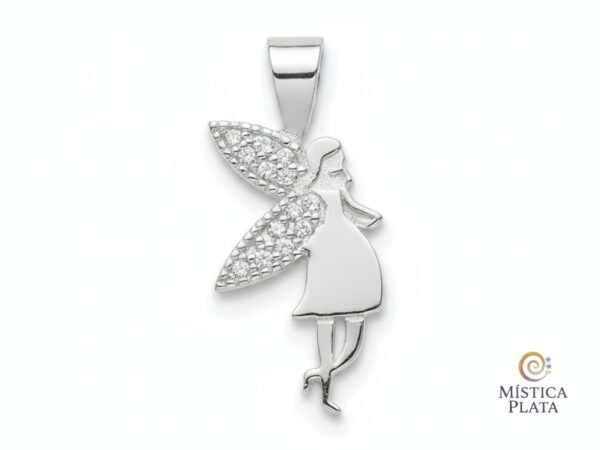 Colgante Ada del bosque en Plata 925