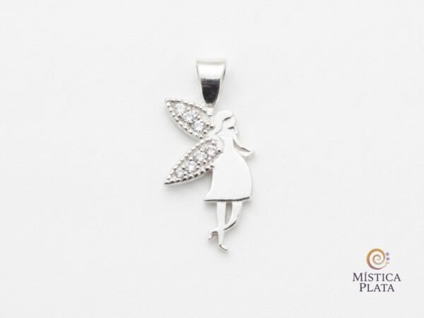 Colgante Ada del bosque en Plata 925