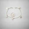 Pulsera Ligera Pulsera con dijes con la imagen de san judas