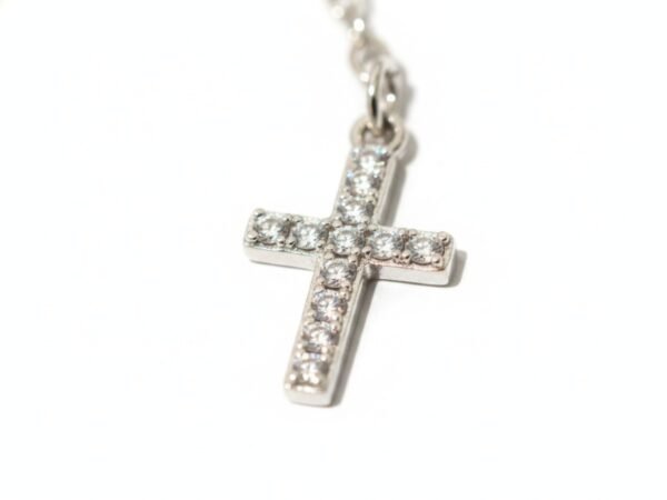 Pulsera de Cruces Plata Ley .925 - Mística Plata