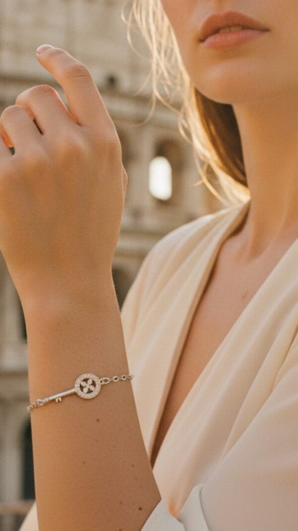 Pulsera Llave Fina .925