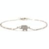 Pulsera Elefante de Suerte Plata .925 Original